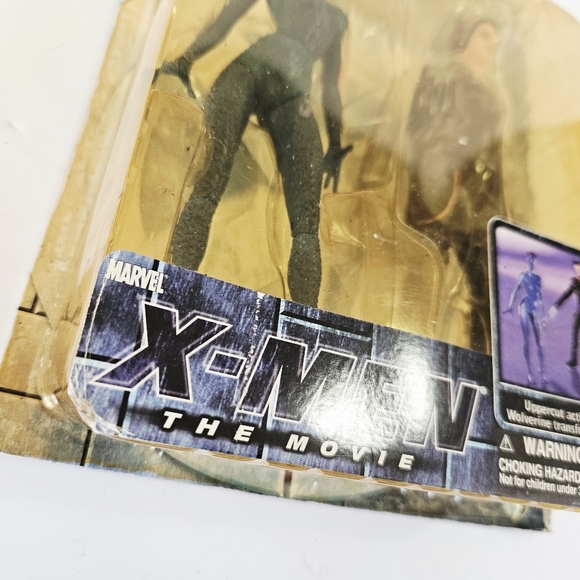 NIB Vintage Toy Biz Marvel X-Men The Movie Mystique Wolverine Action Figure Set - Picture 3 of 9